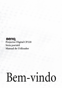 Manual BenQ CP220c Projetor
