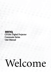 Manual BenQ CP220c Projector