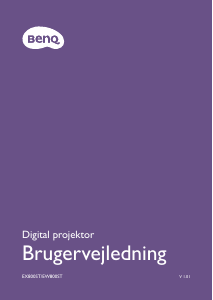 Brugsanvisning BenQ EW800ST Projektor