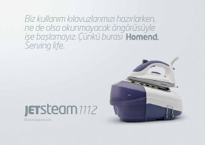 Kullanım kılavuzu Homend Jetstream 1112 Ütü