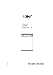 Manuale Haier DW12-EFET Lavastoviglie