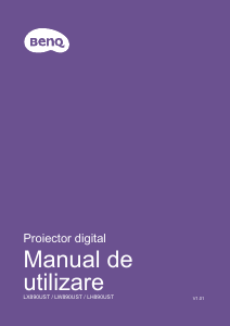 Manual BenQ LW890UST Proiector