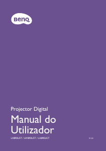 Manual BenQ LW890UST Projetor