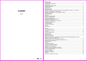 Mode d’emploi Auriol 4-LD3091 Station météo