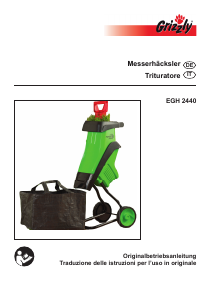 Manuale Grizzly EGH 2440 Biotrituratore
