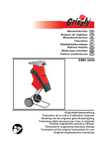 Instrukcja Grizzly EMH 2440 Rozdrabniacz