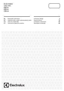Rokasgrāmata Electrolux KBV4X Vakuuma iepakotājs