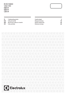 Brugsanvisning Electrolux KBV4X Vakuumpakker