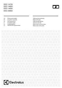 Manual Electrolux EED14700OX Gaveta de aquecimento