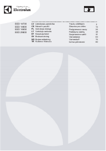 Rokasgrāmata Electrolux EED14700OX Sildīšanas atvilktne