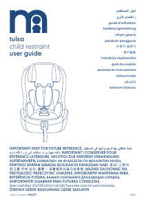 Manual Mothercare Tulsa Cadeira auto