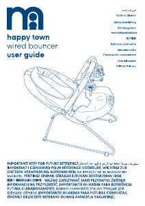 Instrukcja Mothercare Happy Town Leżaczek