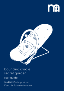 Manual Mothercare Secret Garden Bouncer