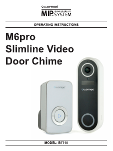 Manual Lloytron B7710WH Video Doorbell