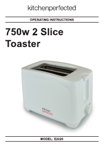 Manual Kitchen Perfected E2020 Toaster