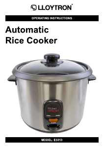 Manual Kitchen Perfected E3313SS Rice Cooker