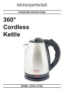 Manual Kitchen Perfected E1523 Kettle