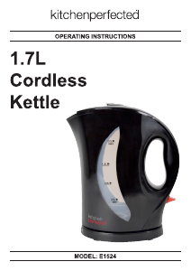 Handleiding Kitchen Perfected E1524 Waterkoker