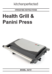 Handleiding Kitchen Perfected E2701 Contactgrill