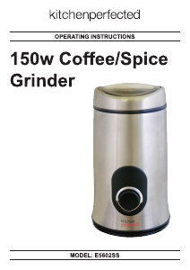 Manual Kitchen Perfected E5602SS Coffee Grinder