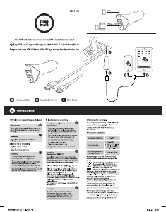 Mode d’emploi BlueBuilt CBL1160 Chargeur de voiture