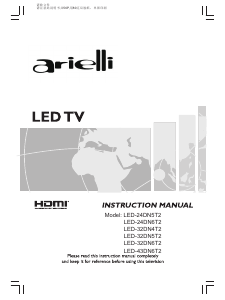 Manual Arielli LED24DN5T2 LED Television