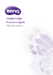 Manuale BenQ TH680 Proiettore