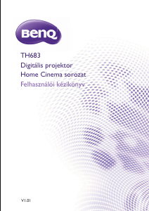 Használati útmutató BenQ TH683 Vetítő