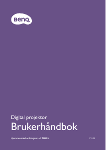 Bruksanvisning BenQ TH685i Projektor