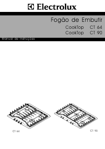 Manual Electrolux CT 90 Placa