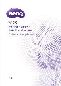 Instrukcja BenQ W1090 Projektor