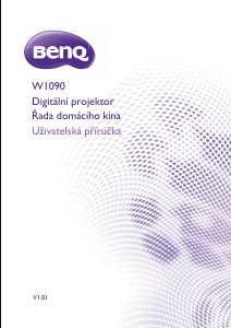 Manuál BenQ W1090 Projektor