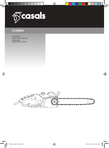 Manual de uso Casals CS355EA Sierra de cadena