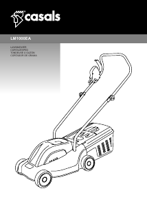 Manual Casals LM1000EA Corta-relvas