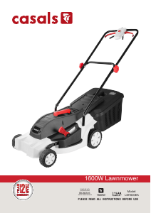 Manual Casals LM1600EA Lawn Mower