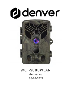 Manual Denver WCT-9000WLAN Câmara desportiva