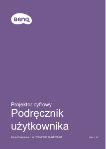 Instrukcja BenQ W1720 Projektor