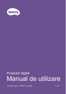 Manual BenQ W2700i Proiector