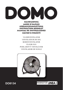 Manual Domo DO8134 Fan
