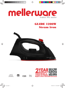 Mode d’emploi Mellerware 23120 Glide Fer à repasser