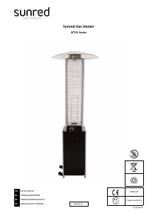 Manual Sunred SFT15 Patio Heater