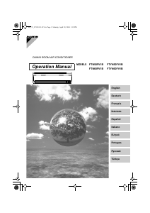 Manual Daikin FTN50FV1B Air Conditioner