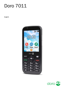 Manual Doro 7011 Mobile Phone