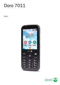 Bruksanvisning Doro 7011 Mobiltelefon