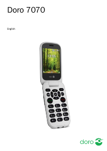 Manual Doro 7070 Mobile Phone