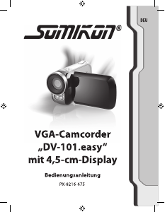 Bedienungsanleitung Somikon DV-101.easy Camcorder