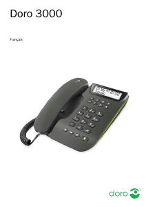 Bruksanvisning Doro Comfort 3000 Telefon