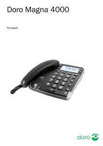 Manual Doro Magna 4000 Telefone