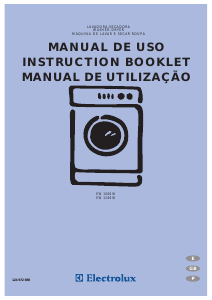 Manual de uso Electrolux EW1066W Lavasecadora