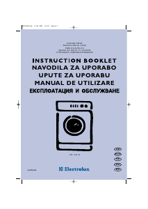 Manual Electrolux EW1248W Washer-Dryer